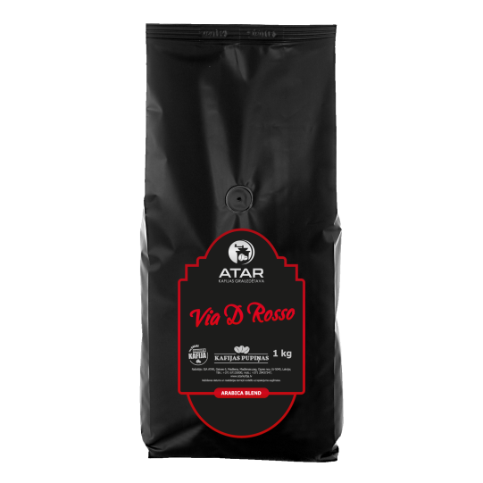 Kafijas pupiņas ATAR VIA D ROSSO | 1 kg
