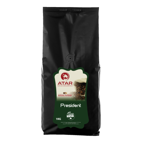 Kafijas pupiņas ATAR PRESIDENT | 1 kg