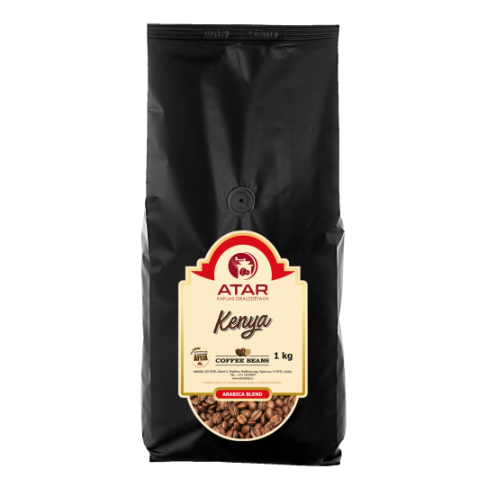 Arābika KENYA PEABERRY, 1 kg