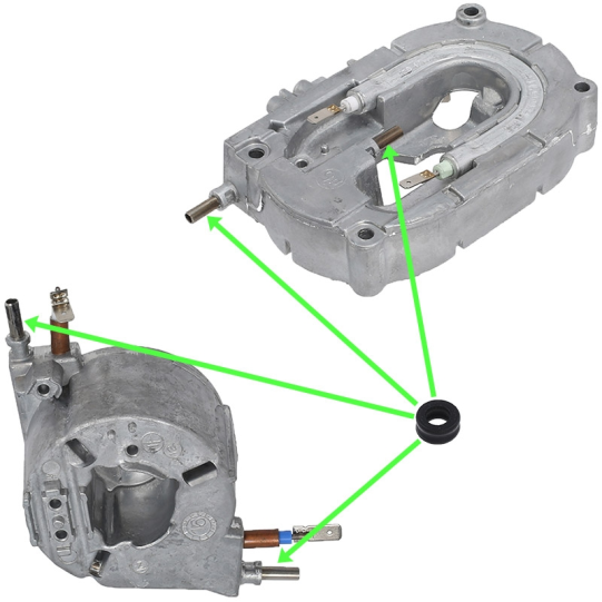 DeLonghi blīve sildelementa  ø 8,5 mm