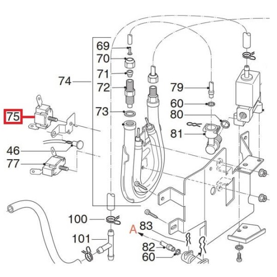 Delonghi termosensors 318° C EAM