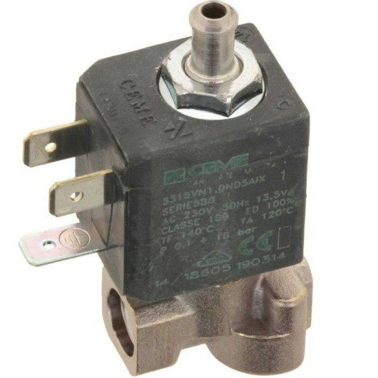 DeLonghi solenoīda vārsts 18.bar V3 metāla