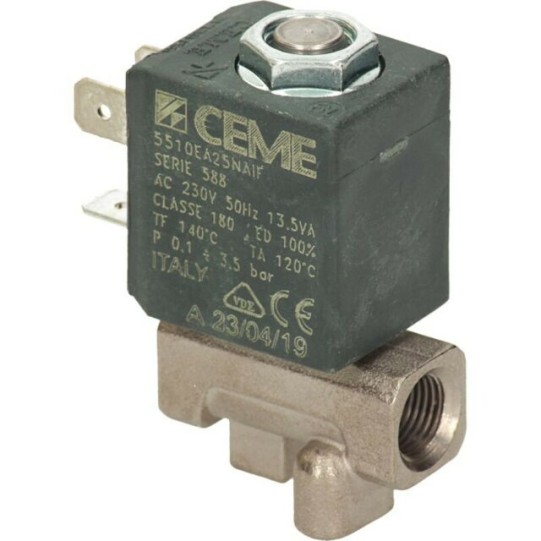 Delonghi solenoīda vārsts 3.5 bar V2 metāla