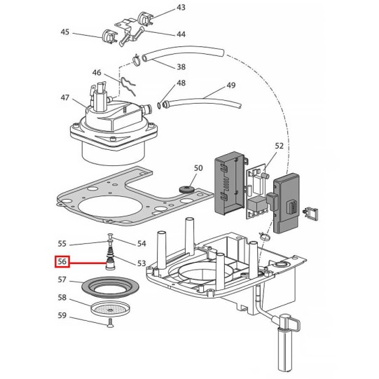 DeLonghi uzgrieznis, sietiņa turētājs EC
