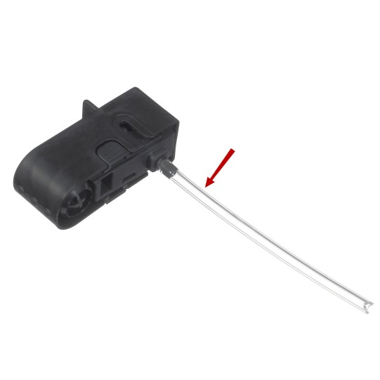 Saeco Philips piena trubiņa, silikona 140x6x3.5mm