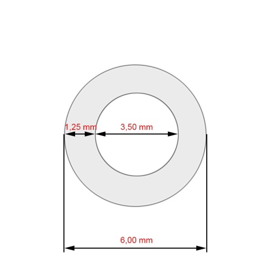Saeco Philips piena trubiņa, silikona 140x6x3.5mm