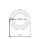 Saeco Philips piena trubiņa, silikona 140x6x3.5mm