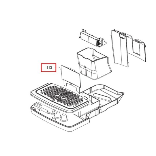 Philips notekpaplātes panelis, antracite EP3249