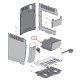 Delonghi kafijas biezumu tvertne, melna Dinamika