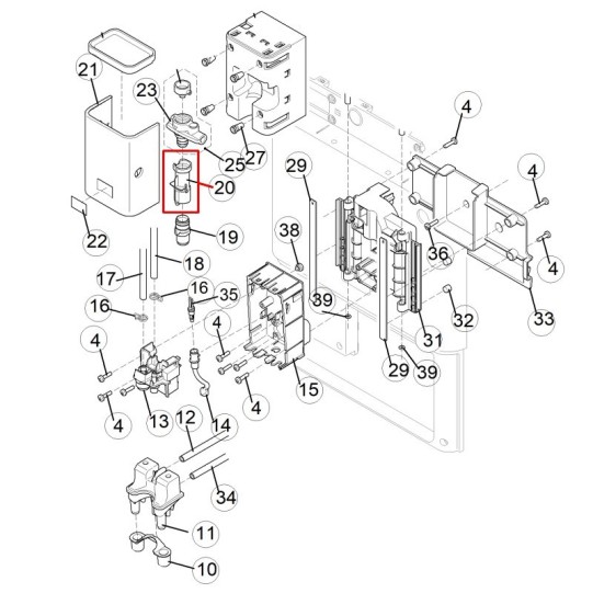 Piena izteka 507 plastmasas, Melitta, Nivona