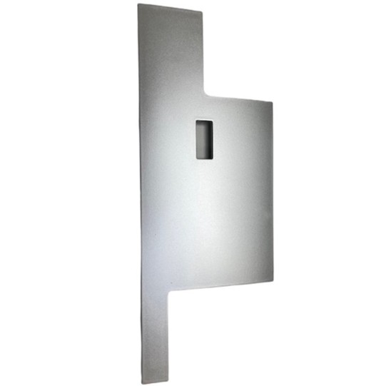 Jura frontālais panelis,  kreisa puse silver X8, X10