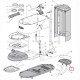 DeLonghi ūdens tvertnes pamatne EC685