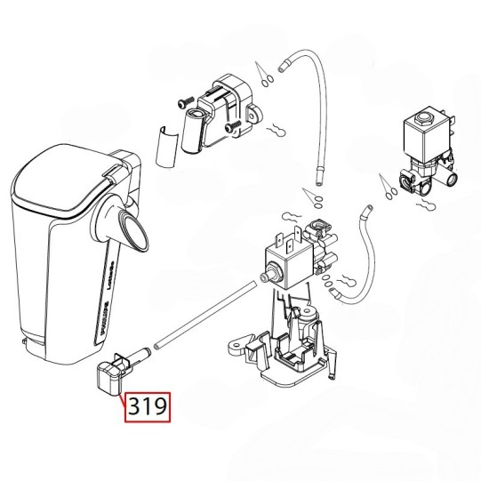 Philips solenoīda vārsta drenāžas adapteris EP32