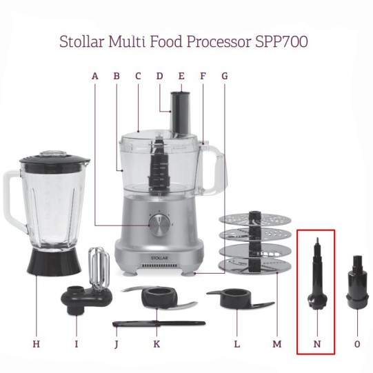 Stollar Sage vārpsta virtuves kombainam SPP600, SPP700