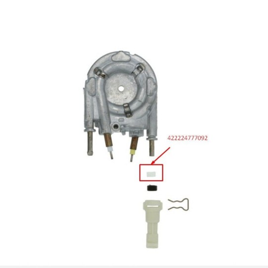 Termobloka starplika Philips / Saeco / Gaggia kafijas automatiem (422224777092)