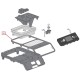 Viršutinis dangtis DeLonghi ECAM450.55, ECAM452.67 (7313266501)