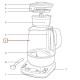 Stikla krūze Sage BTM800, Breville BTM800 tējkannai (BTM800/02)