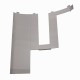 Priekinis skydelis, baltas Saeco GranAroma SM6580/20 (421945022641)