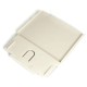 Dump Box cover white Saeco GranAroma SM6580/20 (421945022621)