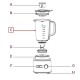 Blender Glass Jug for Stollar STB700 (STB700/03-10)