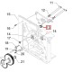 Mounting plate cover seal Saeco, Gaggia coffee machines (421941206831)