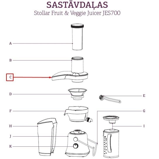 Sulu spieds vaks Stollar JES700