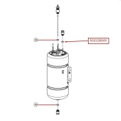 Boiler coupling O-ring for Dr. Coffee coffee machines (9G0100049)